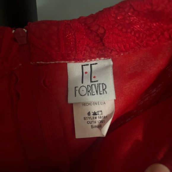 FE FOREVER Red Dress - Picture 2 of 5